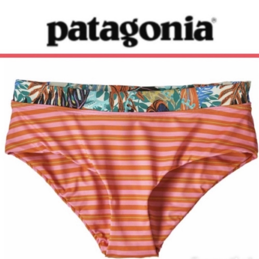 NWT Women’s Patagonia Formfitting Shell Seeker Swim Bottoms Petra Pink Size S